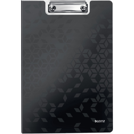 Deska z klipem i okładką LEITZ WOW czarna 41990095