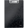 Deska z klipem i okładką LEITZ WOW czarna 41990095