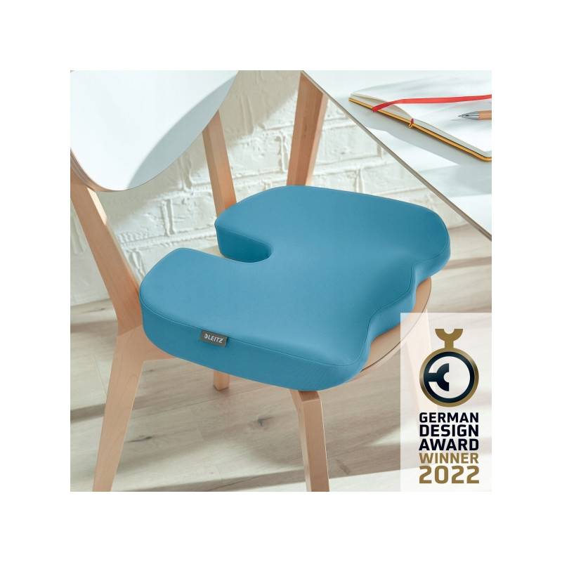 Ortopedyczna poduszka na krzesło Leitz Ergo Cosy niebieska 52840061
