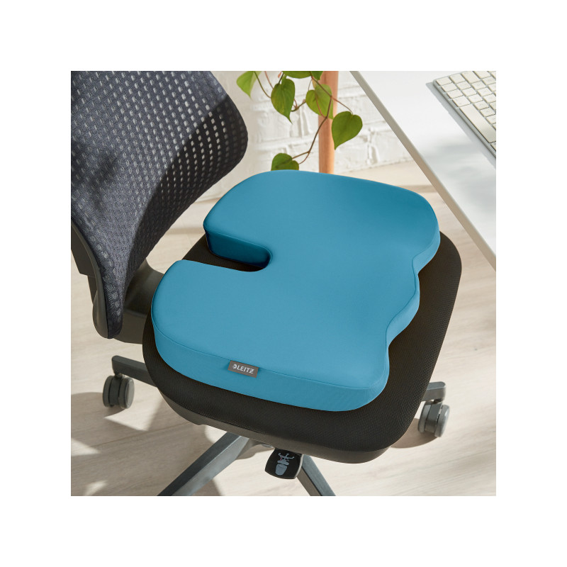 Ortopedyczna poduszka na krzesło Leitz Ergo Cosy niebieska 52840061