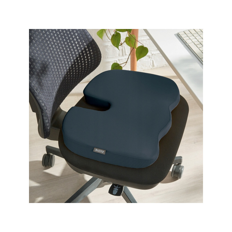 Ortopedyczna poduszka na krzesło Leitz Ergo Cosy szara 52840089