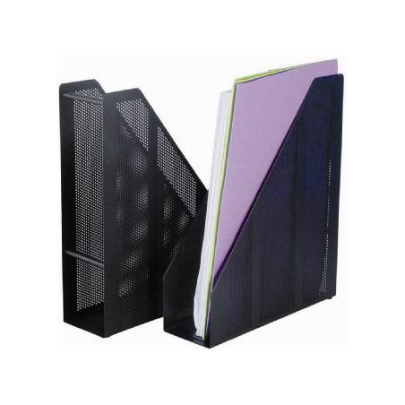 Stojak na katalogi Punched Metal czarny ROLODEX