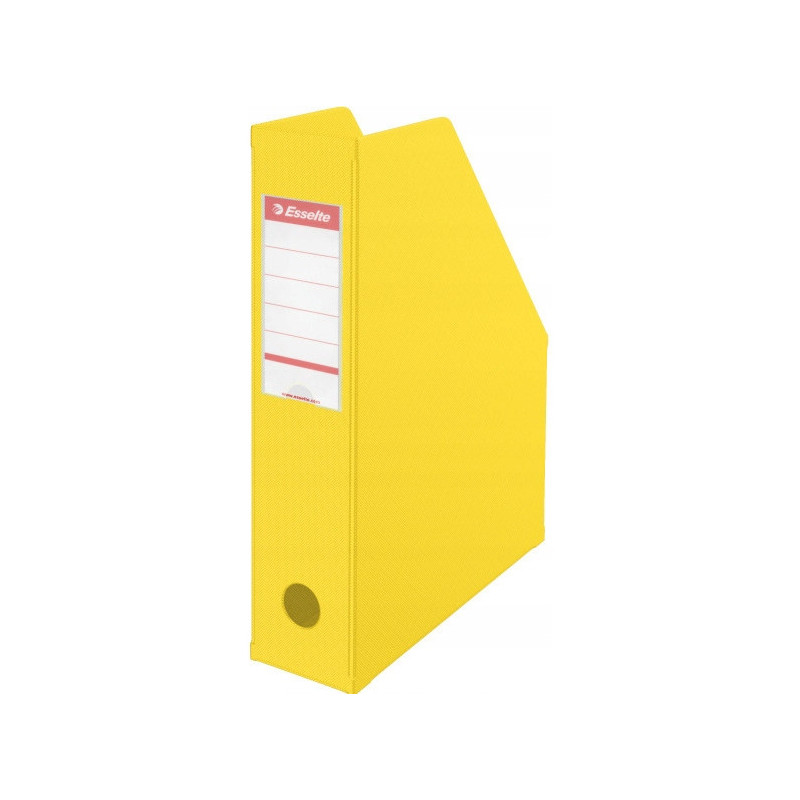 Pojemnik składany A4 70mm żółty ESSELTE PVC 56001