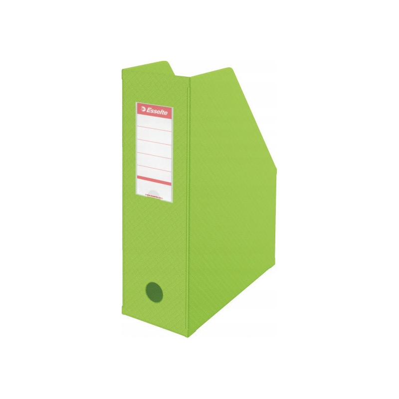 Pojemnik składany A4 100mm zielony ESSELTE PVC 56076