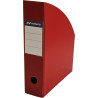 Pojemnik na czasopisma dokumenty A4 7cm PCV bordowy (SD-35-04) NATUNA