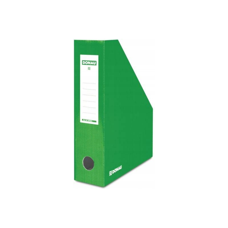Pojemnik na dokumenty,ścięty A4/80mm zielony 7649201-06 DONAU