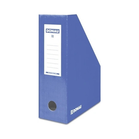 Pojemnik na dokumenty,ścięty A4/100mm niebieski 7648101-10 DONAU