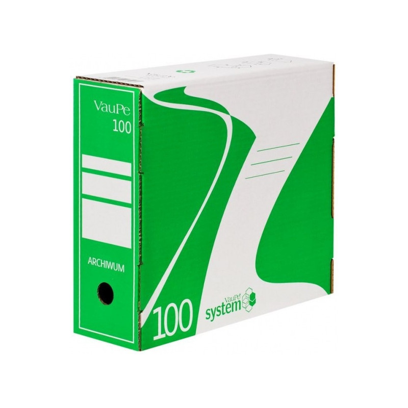 Pudło archiwizacyjne 100mm zielone 435/06 VAUPE