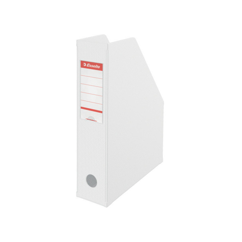 Pojemnik składany A4 70mm biały ESSELTE PVC 56000