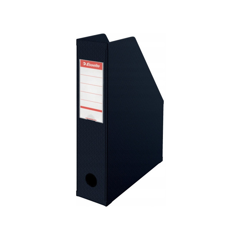 Pojemnik składany A4 70mm czarny ESSELTE PVC 56007