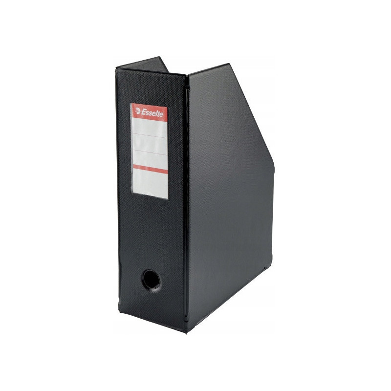 Pojemnik składany A4 100mm czarny ESSELTE PVC 56077