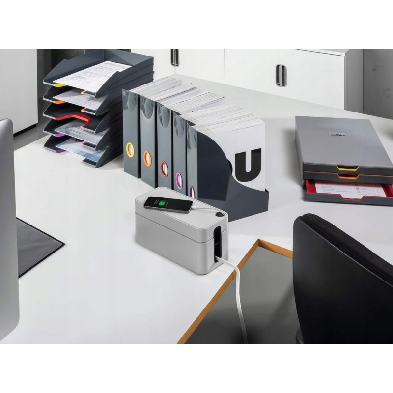 Pojemnik CAVOLINE BOX S na kable mały szary 503510 DURABLE