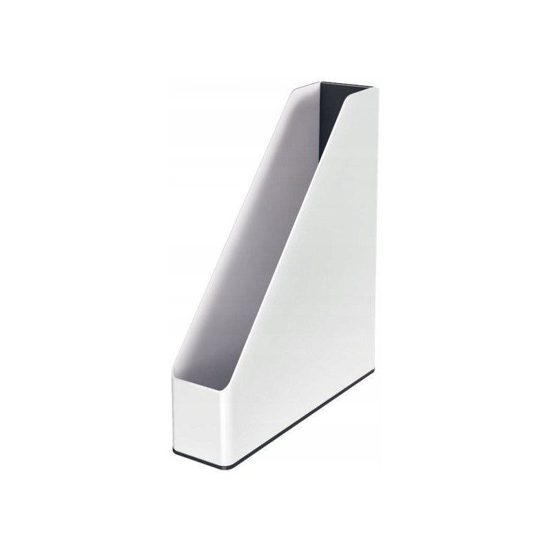 Pojemnik na dokumenty Leitz WOW dwukolorowy, biało-czarny 53621095