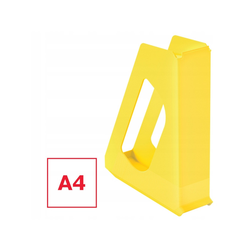 Pojemnik na dokumenty pełna wysokość VIVIDA żółty 628216 ESSELTE