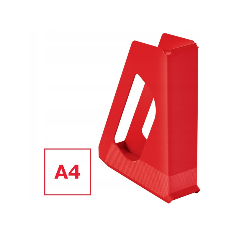 Pojemnik na dokumenty pełna wysokość VIVIDA czerwony 628217 ESSELTE