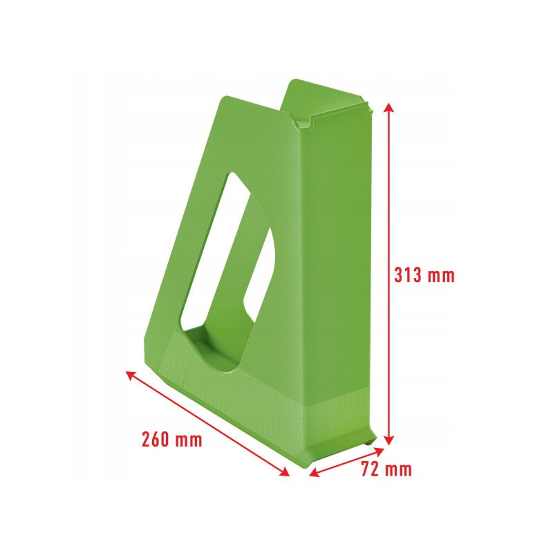 Pojemnik na dokumenty pełna wysokość VIVIDA zielony 628219 ESSELTE