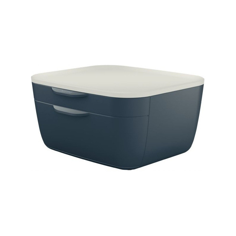 Pojemnik z szufladami Cosy, szary 53570089