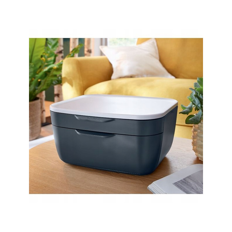Pojemnik z szufladami Cosy, szary 53570089