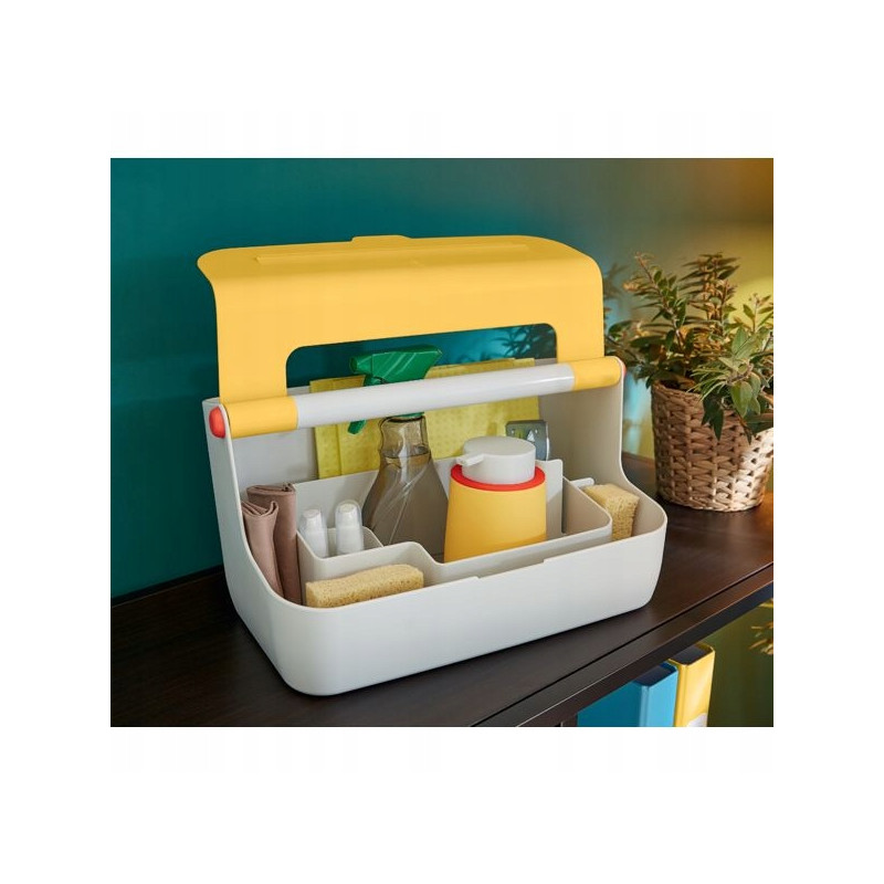 Pojemnik z uchwytem Leitz Cosy, żółty 61250019