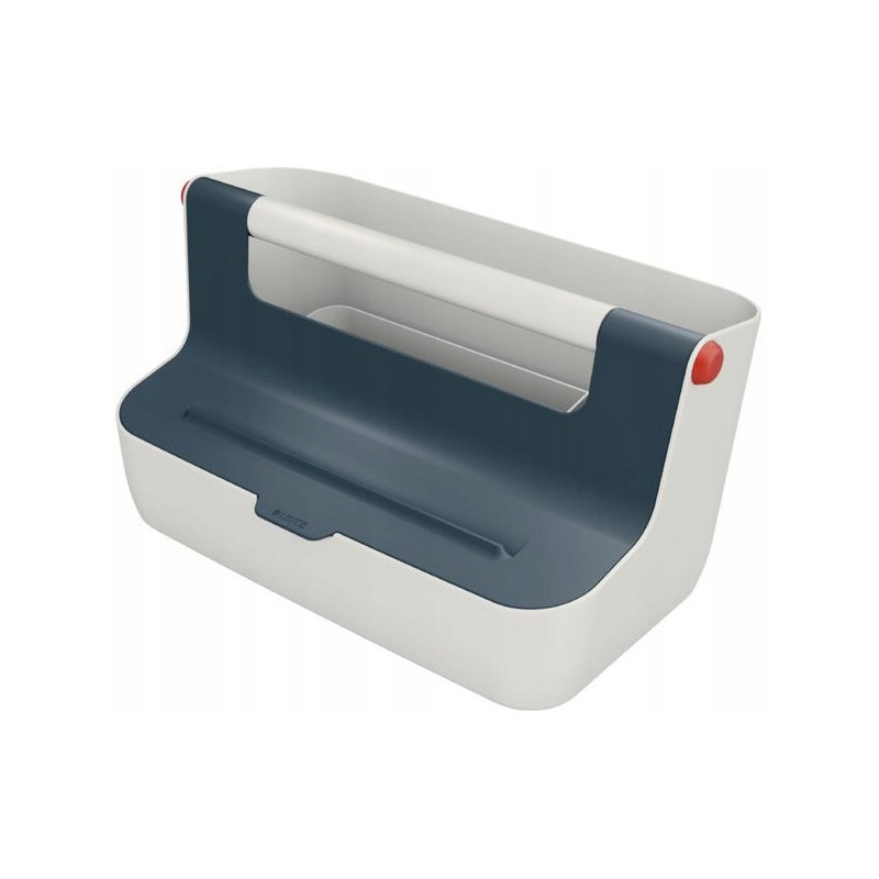 Pojemnik z uchwytem Leitz Cosy, szary 61250089