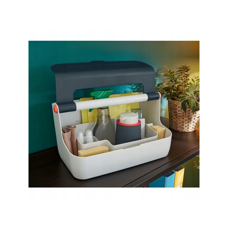 Pojemnik z uchwytem Leitz Cosy, szary 61250089