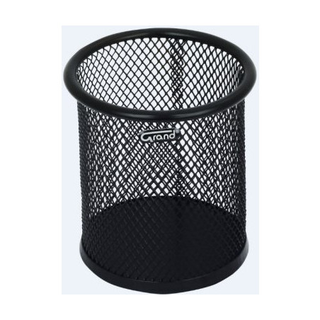 Pojemnik na długopisy czarny metalowy GRAND 120-1125