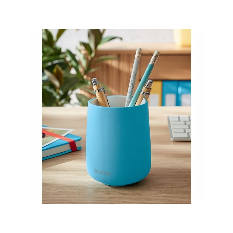 Kubek na długopisy Leitz Cosy, niebieski 53290061