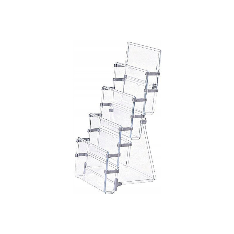 Stojak na ulotki A6 cztery kieszenie 0403-0018-00 PANTA PLAST