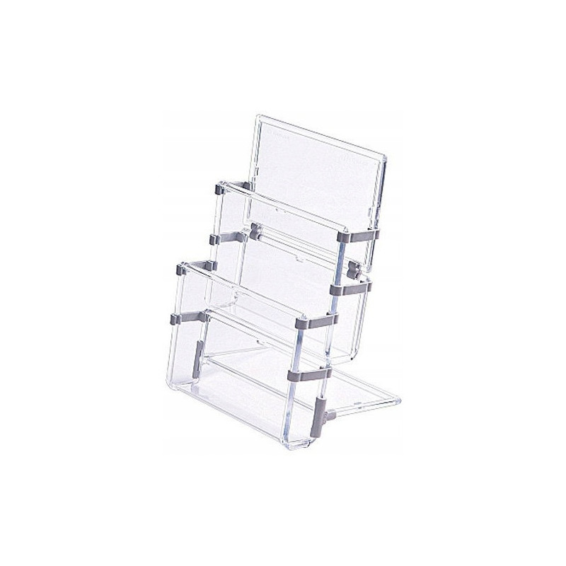 Stojak na ulotki A6 dwie kieszenie 0403-0016-00 PANTA PLAST