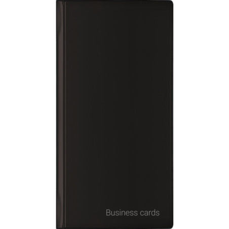 Wizytownik Etui na 96 wizytówek czarny WI-02 BIURFOL