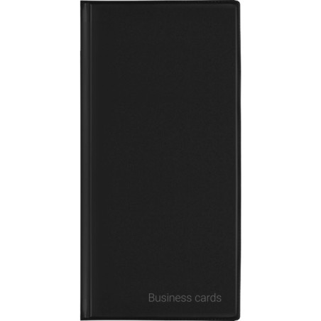 Wizytownik Etui na 96 wizytówek Premium czarny WI-24-01 BIURFOL