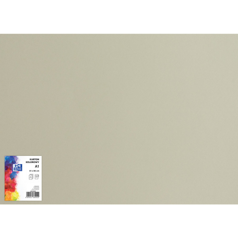 Blok karton kolorowy CREATINIO A1 160g 25 arkuszy nr.94 szary 400149523 TOP 2000
