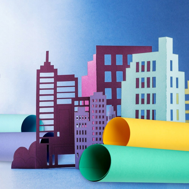 Blok karton kolorowy CREATINIO A2 160g 25 arkuszy nr.78 niebieski 400150202 TOP 2000