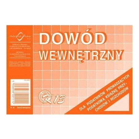 K-13 Dowód wewnętrzny A6 Michalczyk i Prokop