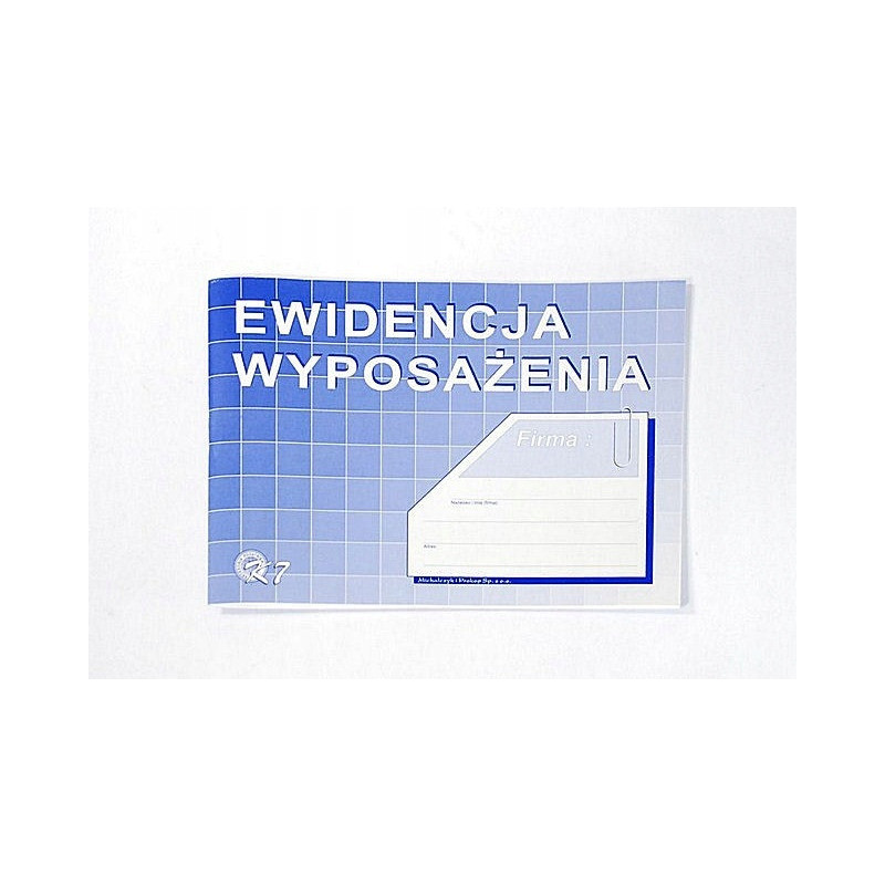 K07 Ewidencja wyposażenia Michalczyk i Prokop