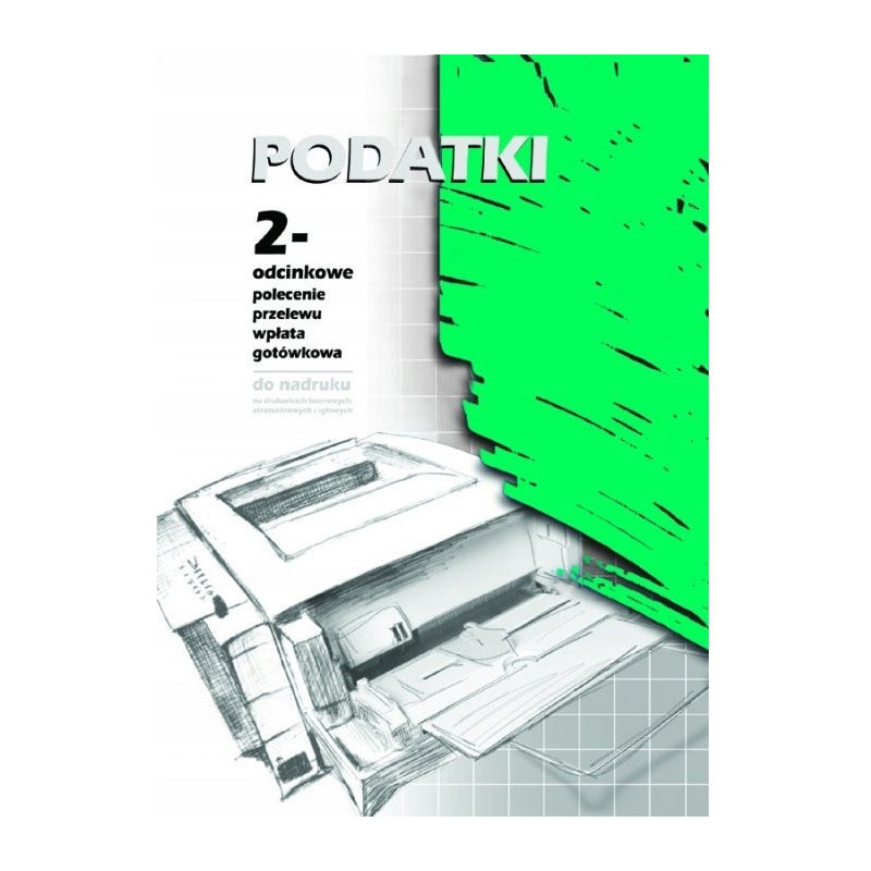 F-130-2 Podatki 2-odcinkowe polecenie przelewu A4 100 kartek MICHALCZYK