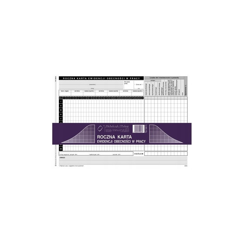 508-3 Roczna karta obec.A5a'50 Michalczyk i Prokop