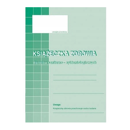 530-5 Książeczka zdrowia A6 16kartek Michalczyk i Prokop