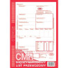 800-2 CMR A4 80kartek 1+4 międzynarodowy list przewozowy Michalczyk