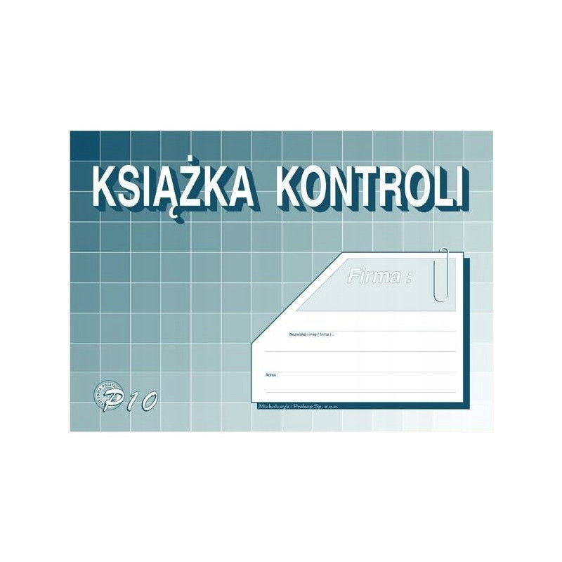 P10-U Książka kontroli A5 Michalczyk i Prokop