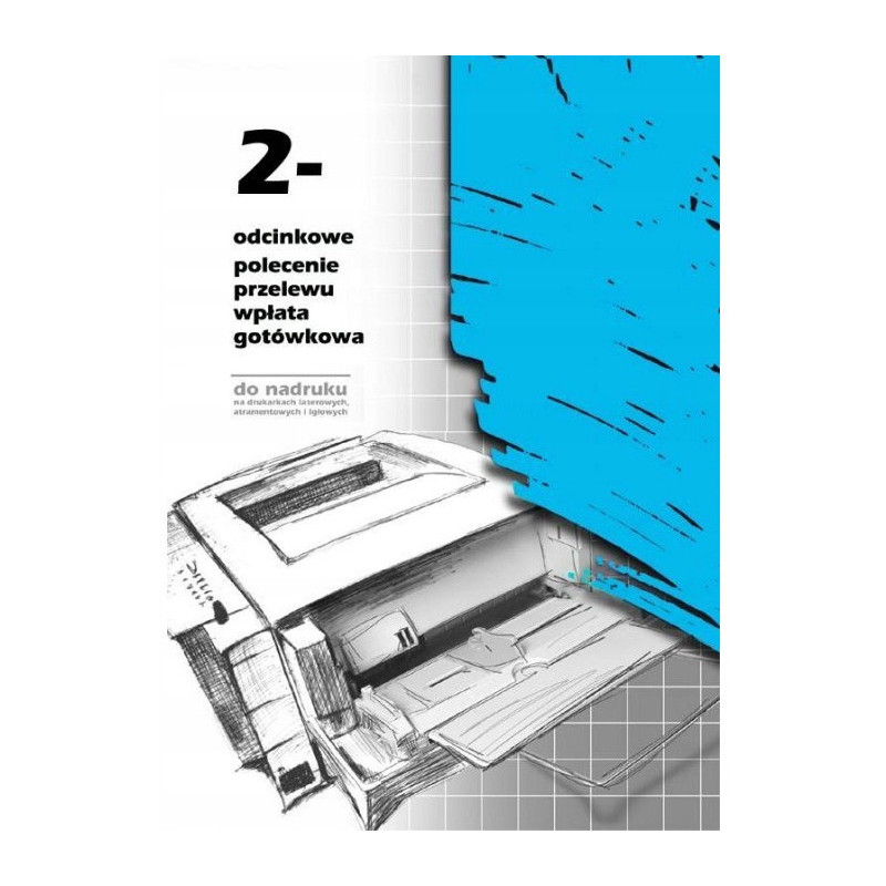 F-110-2 2-odcinkowe polecenie przelewu MICHALCZYK&PROKOP A4 100 kartek