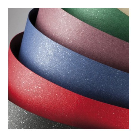 Karton ozdobny A4 MIKA biała metalik 240g (20ark) 202701 GALERIA PAPIERU