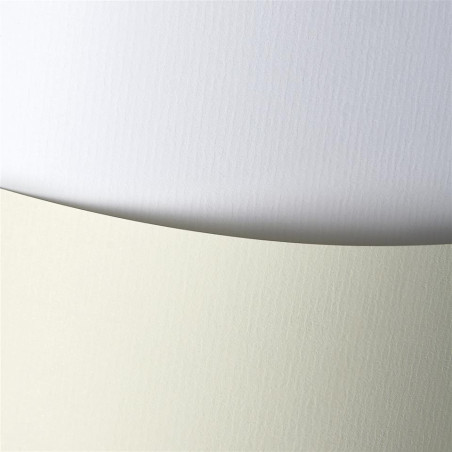 Karton ozdobny A4 LAID biały 120g (50ark.) 206001 Galeria Papieru