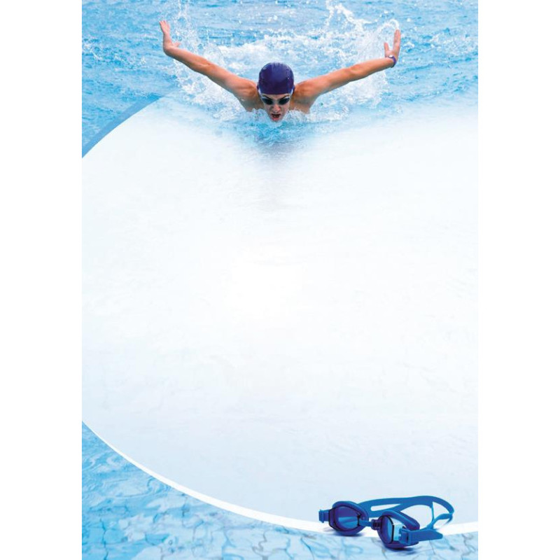 Dyplom A4 PŁYWANIE 170g. (25ark.) 215317 Galeria Papieru