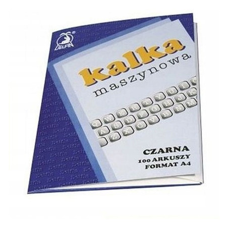 Kalka maszynowa A4 100 arkuszy DELFIN