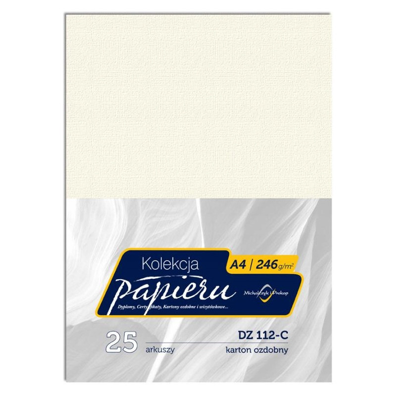 Karton wizytówkowy A4 246g DZ112-C (25) MICHALCZYK I PROKOP