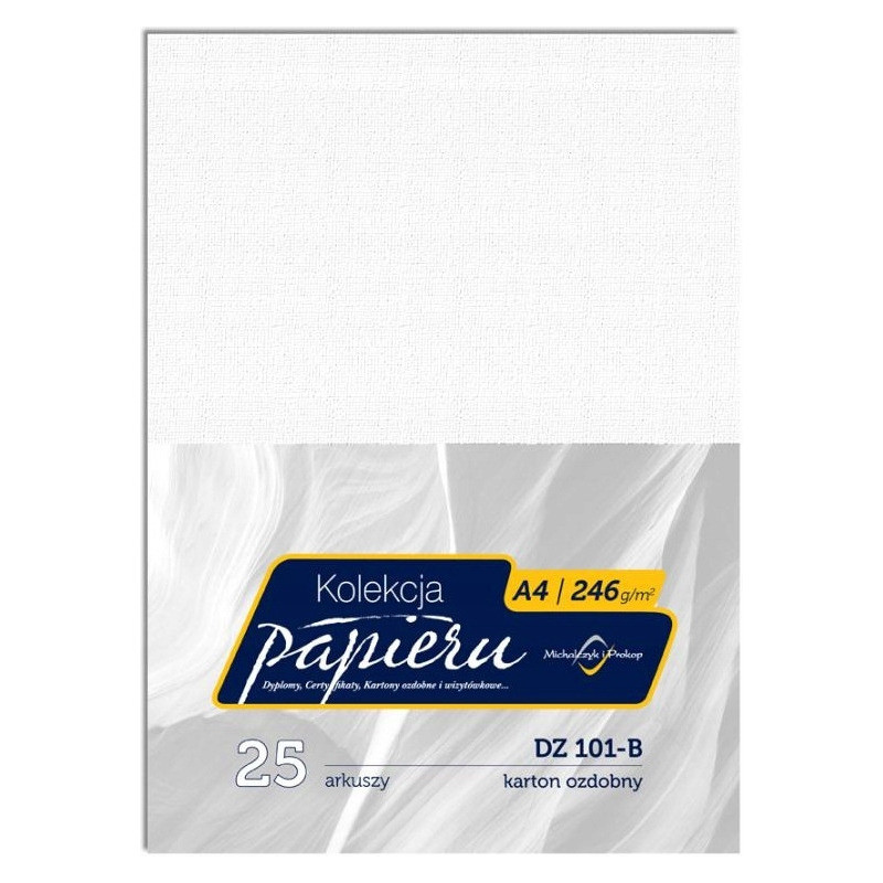 Karton wizytówkowy A4 246g DZ101-B (25) MICHALCZYK I PROKOP