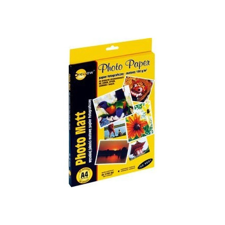 Papier foto YELLOW ONE A4 190g A50 matowy (4M190) 150-1180