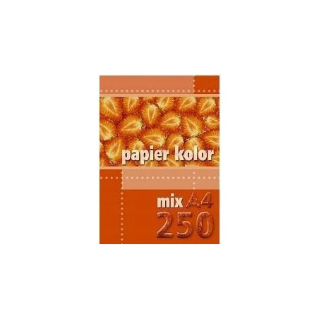 Papier ksero A4 KRESKA mix 250ark