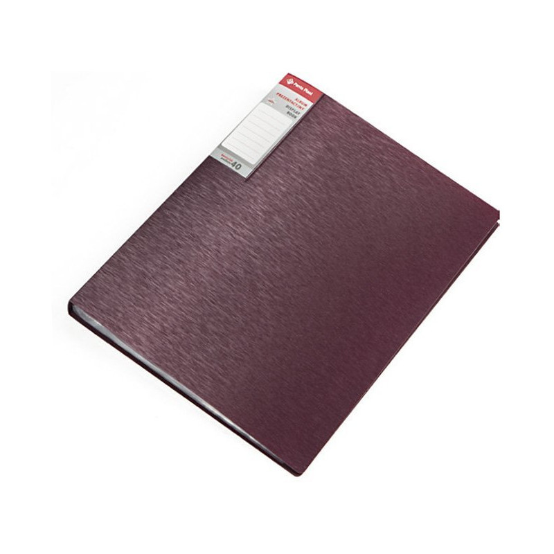 Album prezentacyjny 40 kieszeni bordowy SIMPLE 0410-0056-10 Panta Plast